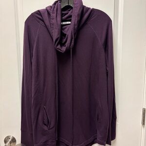 Pink Clover Deep Purple Hoodie size Large